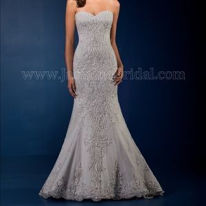 Vintage/Gatsby- Jasmine Couture Wedding Dress